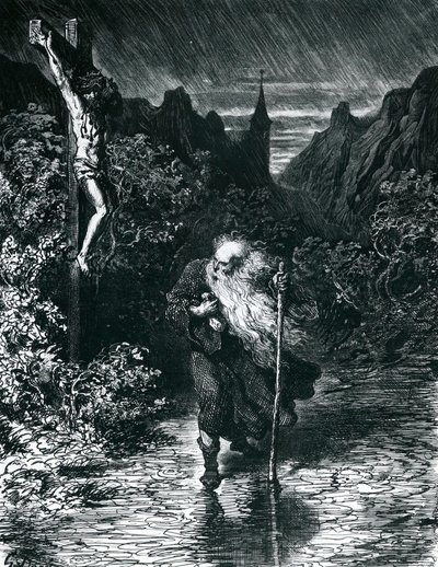 The Wandering Jew by Gustave Dore